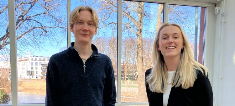 Vincent Palmqvist och Lisa Ljungström