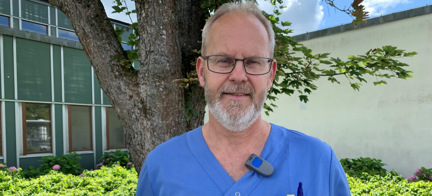 Bild på Roger, sjuksköterska.